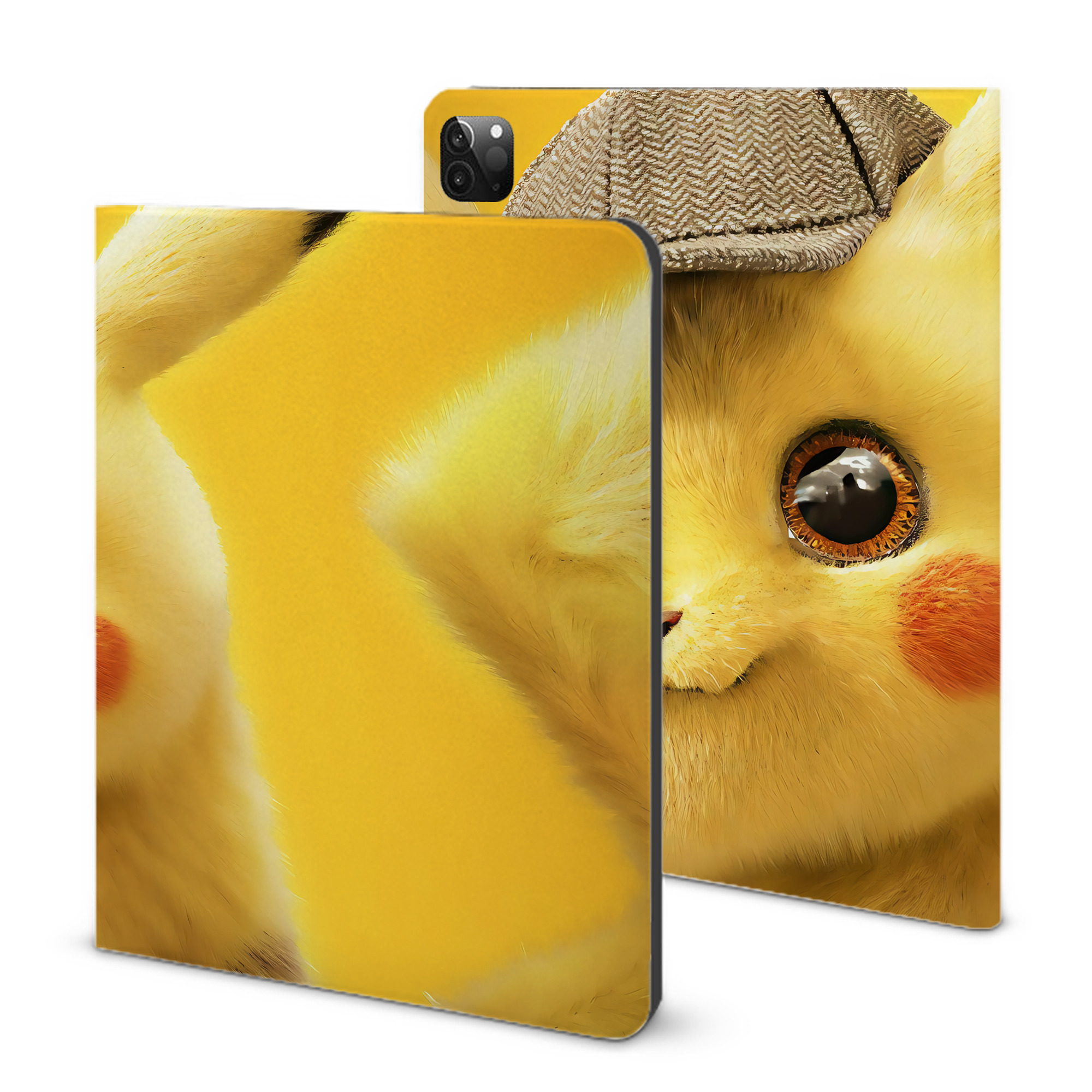 （画像用） ポケットモンスター Pokémon IPadケース ペンホルダー付き ブックスタイルデザイン